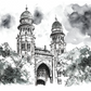 Madras High Court B&W Print