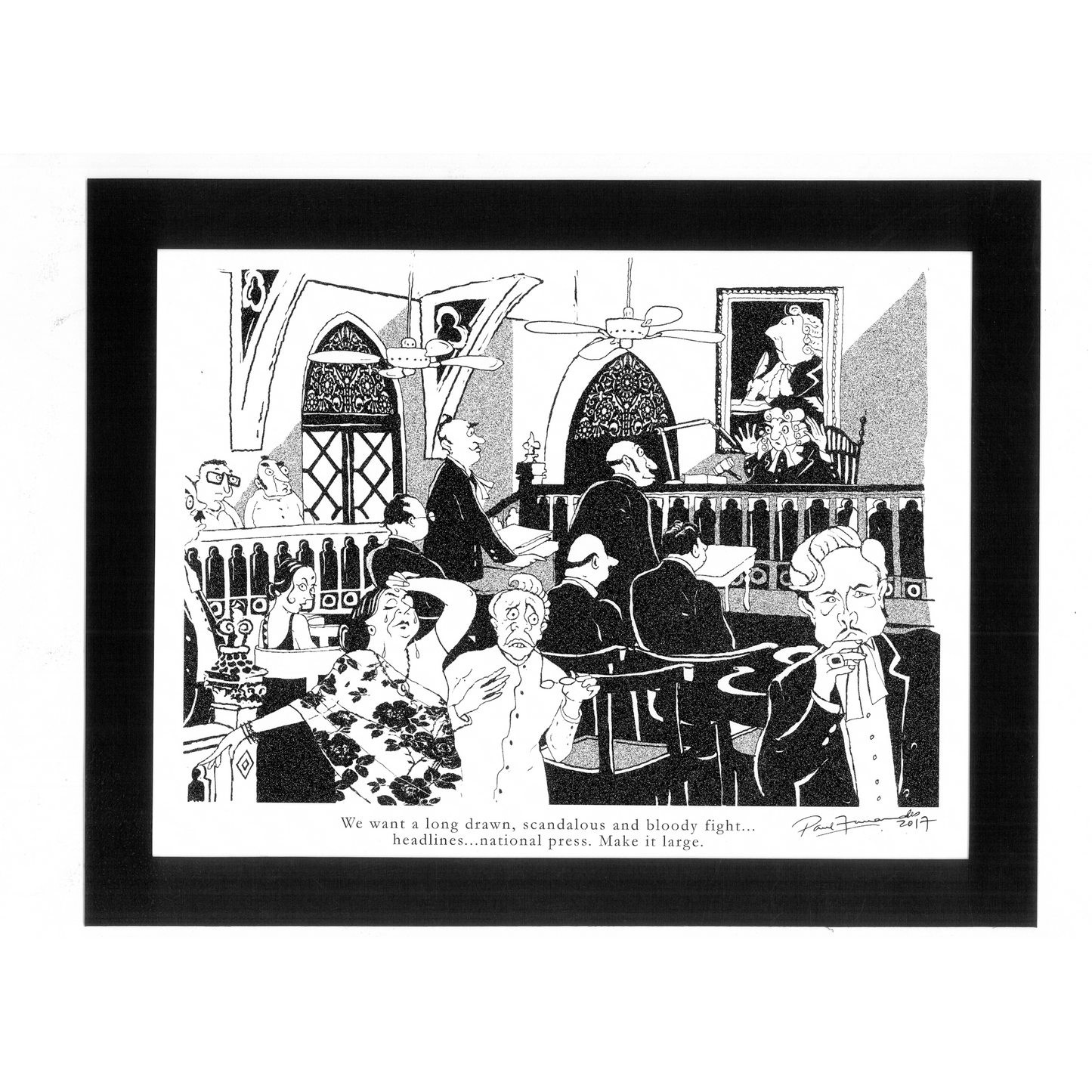 Illustration - Make it Large Art Prints for Law Offices