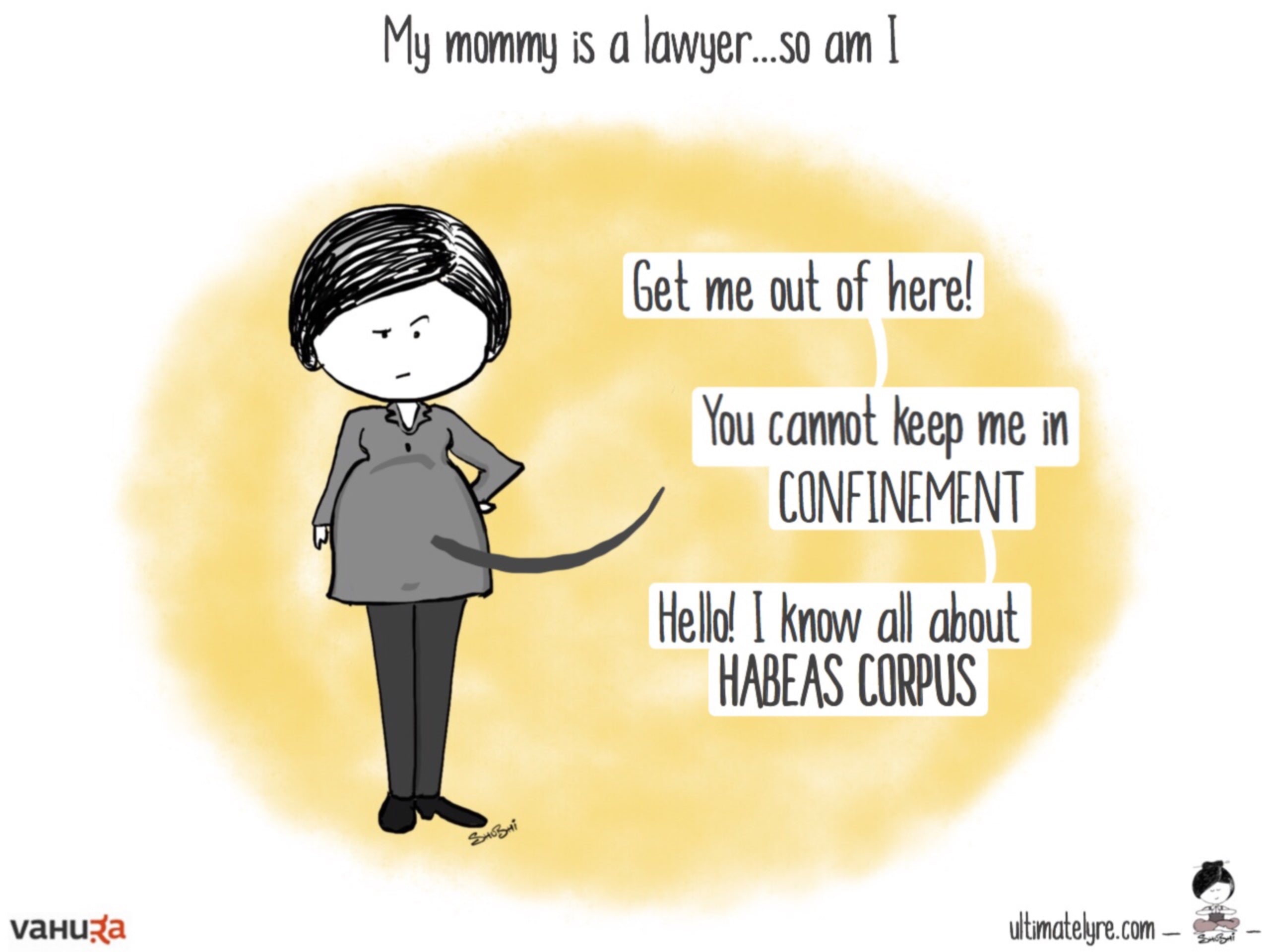 My Mommy is a Lawyer Print