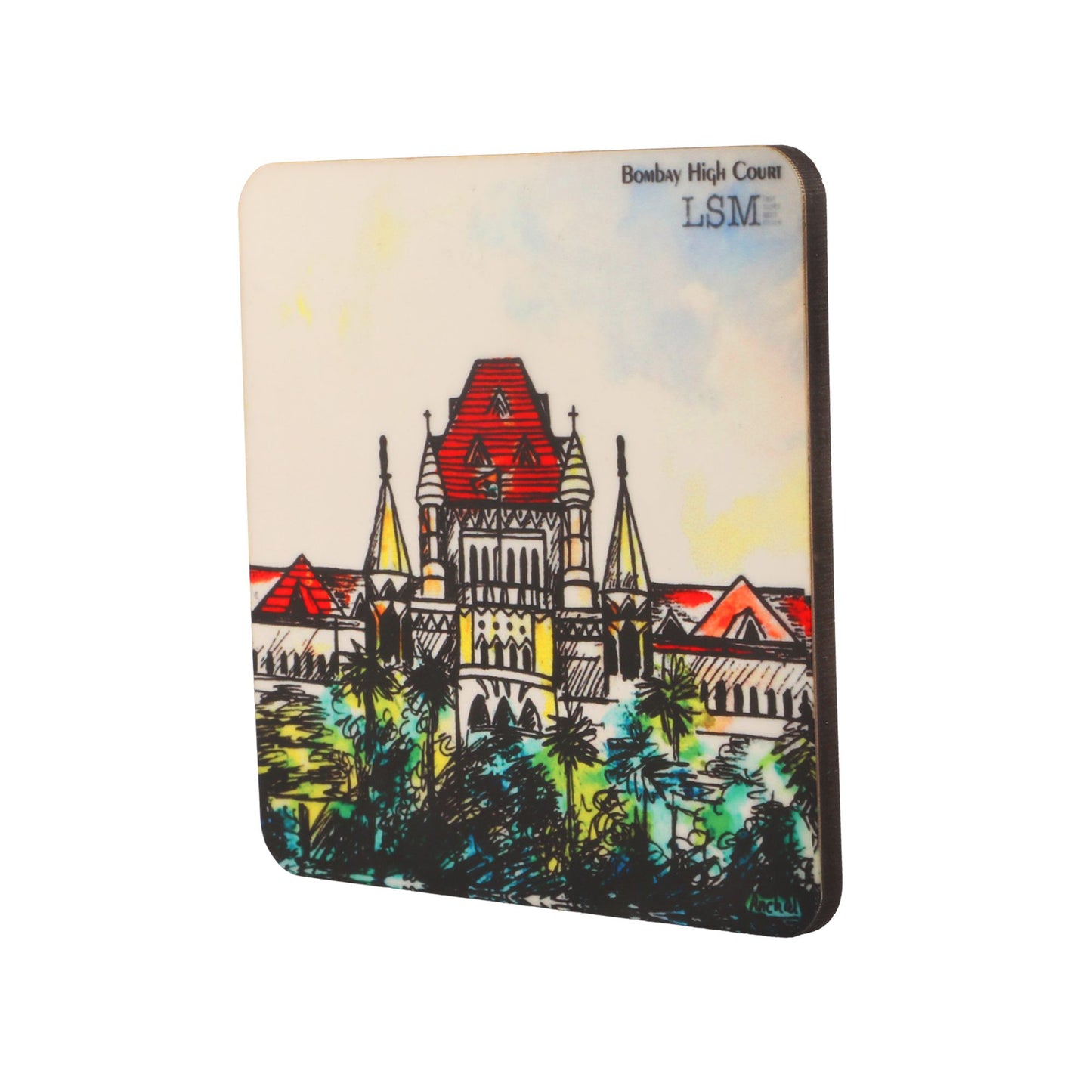 Bombay High Court Color Coasters 
