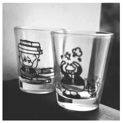 The Pickles & Lota Lawyers Call The Shots - B - Shot Glasses - Set of 2