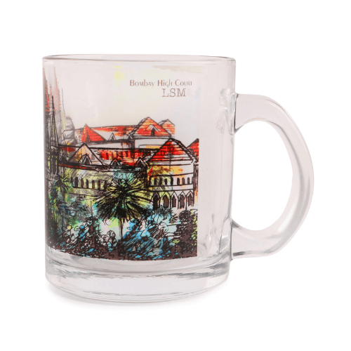 Glass Mug - Bombay High Court - Color