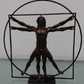 Figurine - Da Vinci'l Homme De Vitruve Man (Bronze)