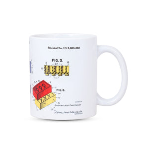 Mug - Lego Bricks Patent