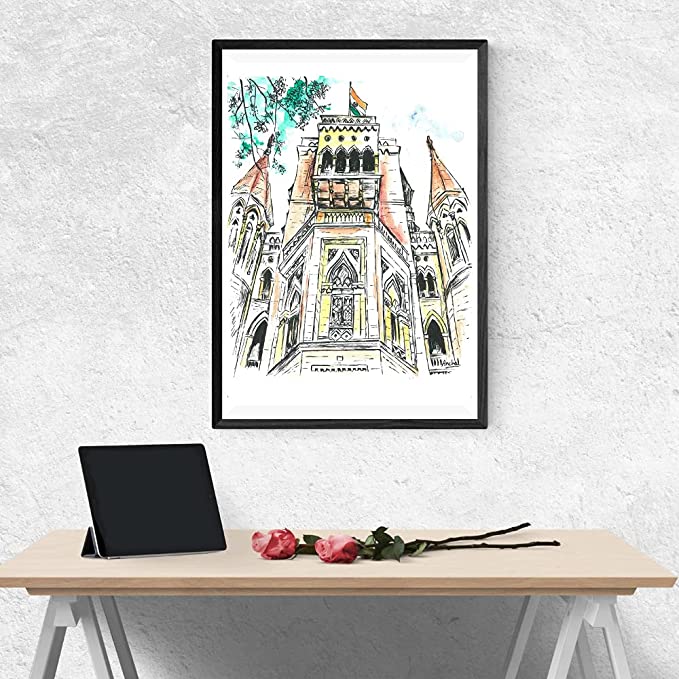 Bombay High Court Color Print (Perspective Shot)