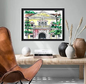 Goa High Court Color Print