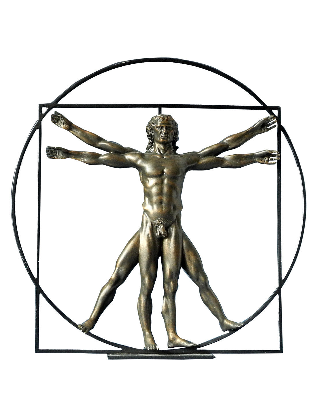 Da Vinci The Vitruvian Man (Bronze) - Law Suits and More