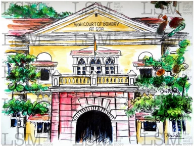 Original - Goa High Court - 8" x 10"