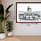 Supreme Court of India Print - 2 x 3 feet 