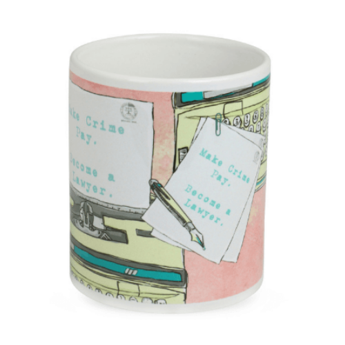 Mug - Make Crime Pay - Pink